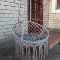 Мастер-класс: Качели в технике макраме (без рисунка)