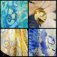 Шелковая инкрустация