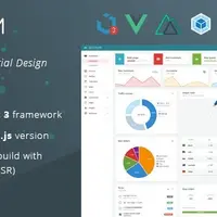 Scutum - Professional Material Design UIkit Admin Template
