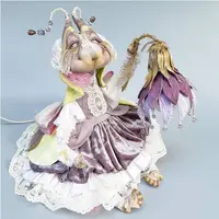 Светлячок девочка с цветком-светильником