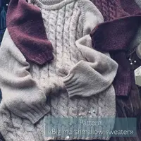 Big marshmallow sweater