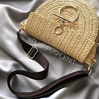 Сумка из рафии Balance bag