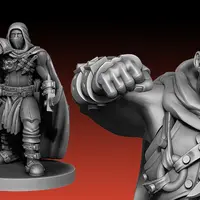 Разбойники: создание миниатюр для 3D печати в ZBrush и Maya