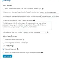 Deactivate Plugins Per Page