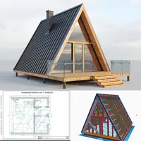 Проекты каркасных домов: Космос, Ярослав и Баня Барни