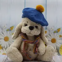 Мастер-класс щенка Барон. Спицы