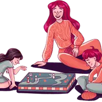 Мама, давай играть!