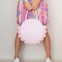 Сумка Помпоны