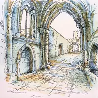 Готика. Архитектурный скетчинг