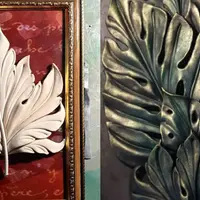 Лист Монстеры + Лист Акант