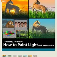 Как рисовать свет