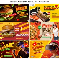 36 YouTube Thumbnail Templates