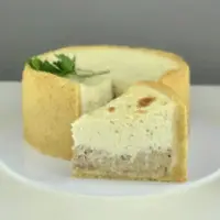 Чизкейк с грибным Дюкселем и Курочкой