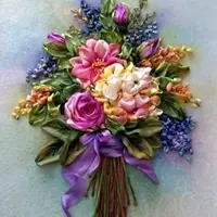 Вышивка лентами. Курс «Новичок»