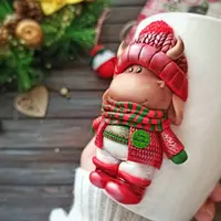 Декор кружечки Бычок