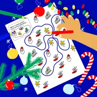 Новогодний адвент-календарь на 9-10 лет