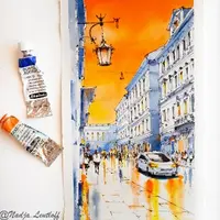 Акварельные заметки путешественника