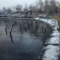 Падал прошлогодний снег