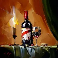 Объемная живопись мастихином