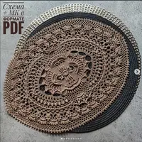 Салфетка Перла овальная