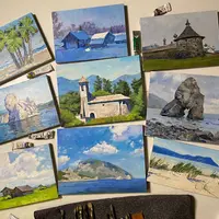 Пейзажи маслом