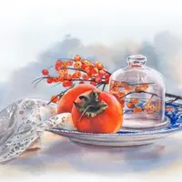 Хурма и облепиха