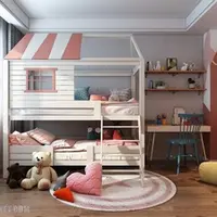 Сборник 3d сцен детских комнат. Часть 2