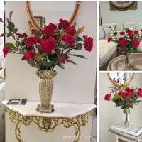 МК по кустовой розе Красная магия