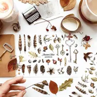 Стикеры. Из акварельных иллюстраций в наклейки