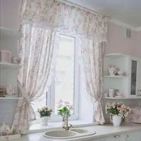 МК по пошиву штор на кухню, чехла для стула и матраса-сидушки