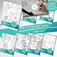 Sketchbook bundle - Сборник скетчбуков