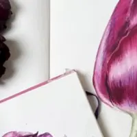 Весенние открытки. Марафон по акварели