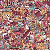 Векторные иллюстрации в стиле дудл