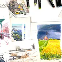 Маркерные пейзажи