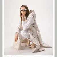 Пошив жилета в стиле Max Mara из стежки