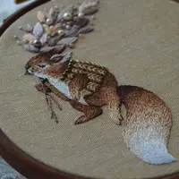 Вышивка: Белка