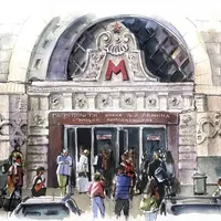 Суета у метро