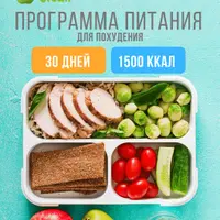 Новая Программа питания 1500 ккал