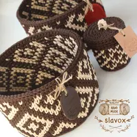 Корзинка «Жаккард»