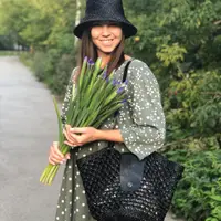 Сумка из рафии Airbag