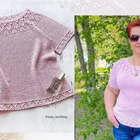 Блуза "Фламинго"