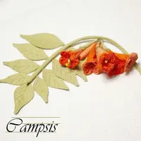 Объемная текстильная 3-D аппликация "Цветочный бум"