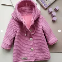 Мастер-класс по вязанию пальто с капюшоном крючком