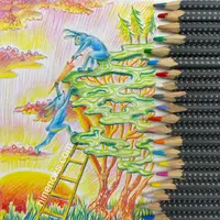 Летний клуб рисования цветными карандашами Найнноксики