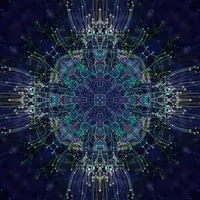 Исцеление и улучшение мозга - Цифровая мандала