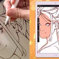 Портреты женских персонажей в Procreate