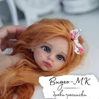 Видео-МК брови и реснички для Паола Рейна