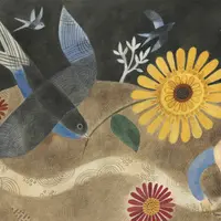 Children's Narrative Illustration with Mixed Techniques