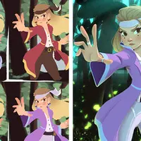 Дизайн женского мультяшного персонажа в Procreate