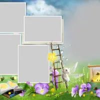 Выпускная фотокнига для детского сада «Путешествие в детство»